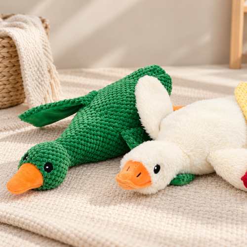 50cm Squeaky Plush Goose Dog Toy
