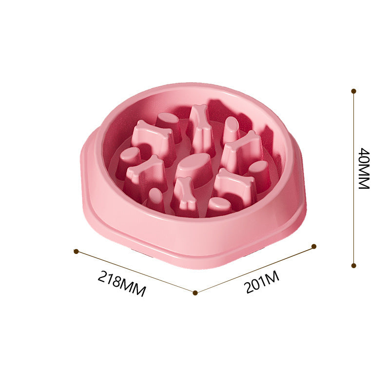 Anti-Choking Non-Slip Pet Feeding Bowl for Dogs & Cats