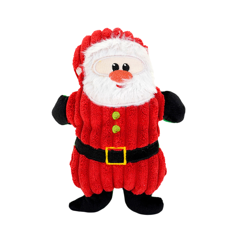Christmas Plush Squeaky Chew Toy for Dogs & Cats