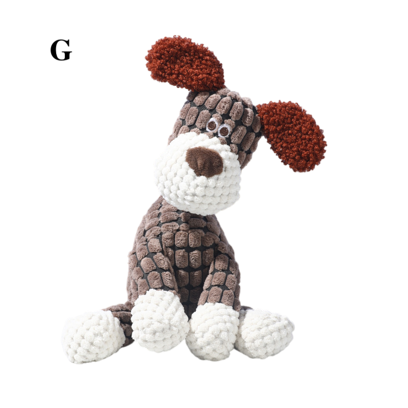 Creative Plush Squeaky Donkey Dog Toy