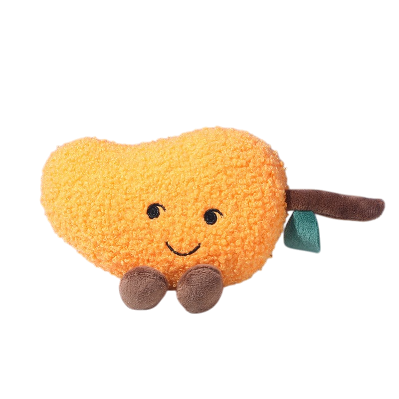 Cute Fruit Plush Dog Toy – Squeaky Chew Toy