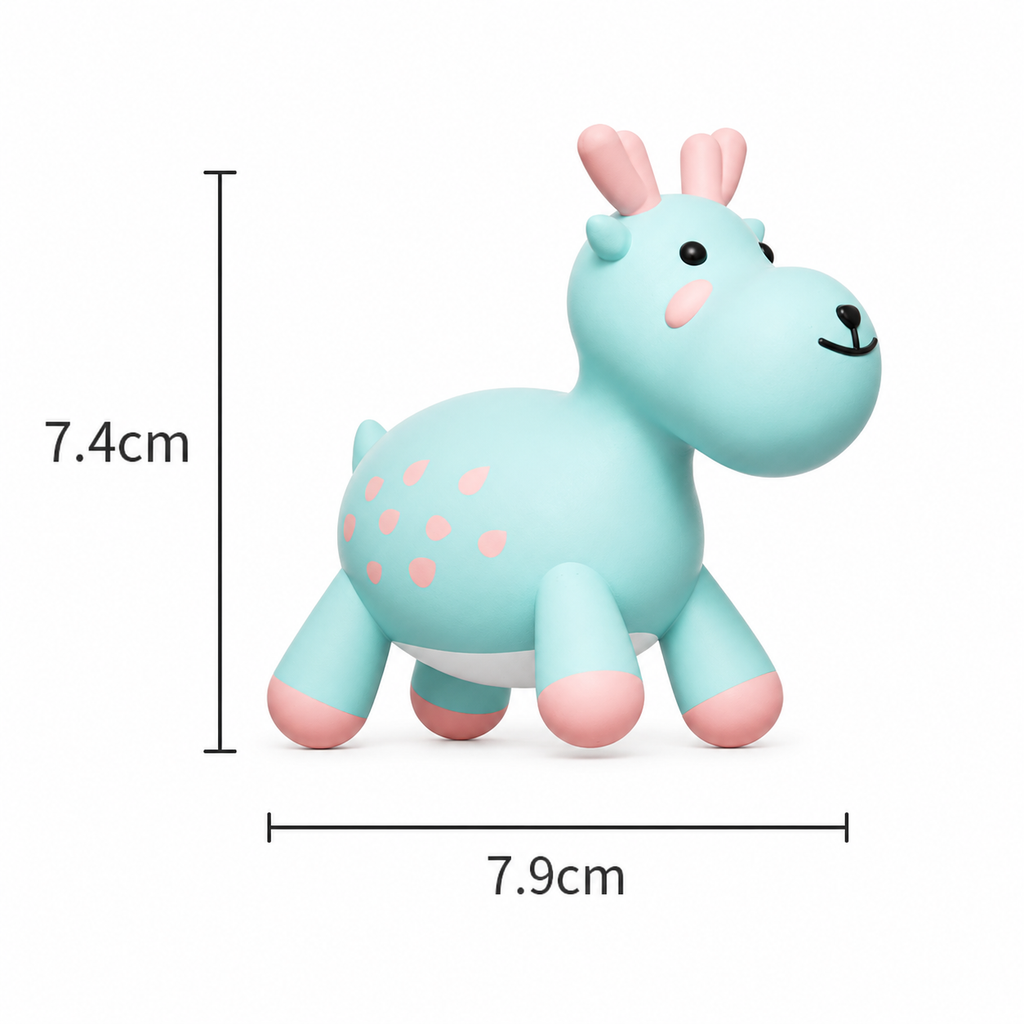 Cute Latex Dog Squeaky Toy, Puppy Chew Toy for Small Dogs