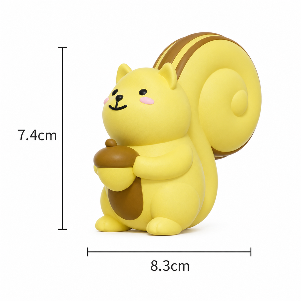 Cute Latex Dog Squeaky Toy, Puppy Chew Toy for Small Dogs