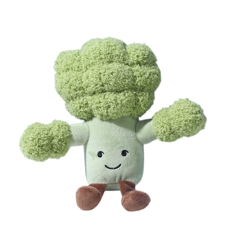 Cute Fruit Plush Dog Toy – Squeaky Chew Toy