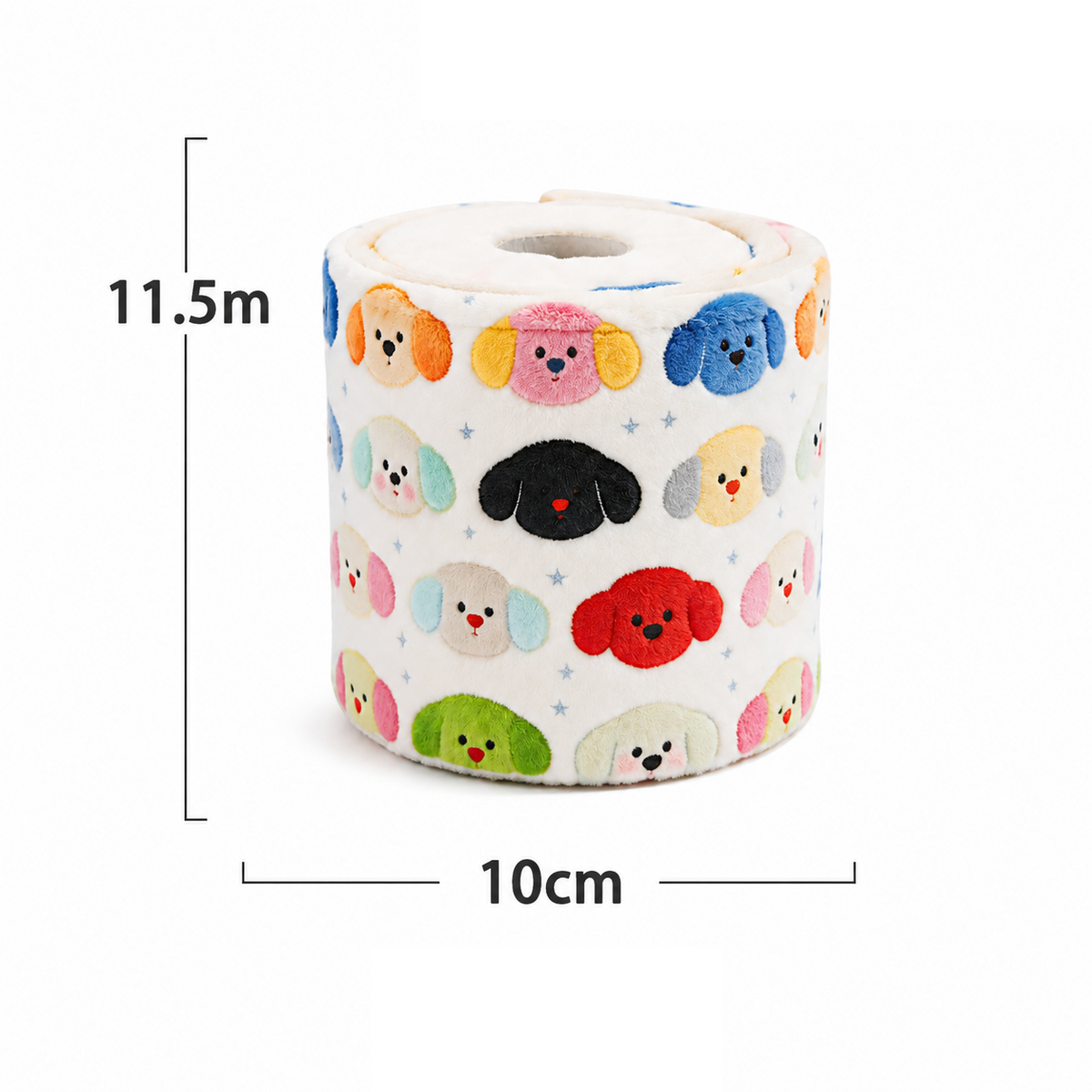 Dog Snuffle Roll Toy – Treat Puzzle & Squeaky Toy