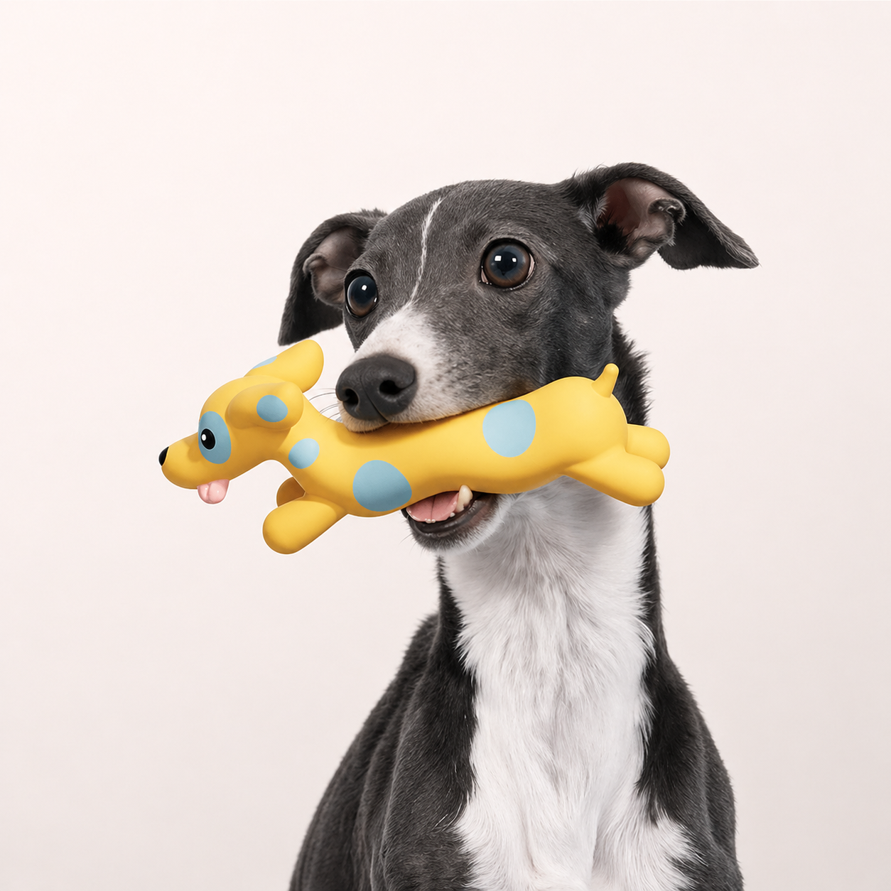 Durable Dog Chew Toy Latex Squeaky Puppy Toy