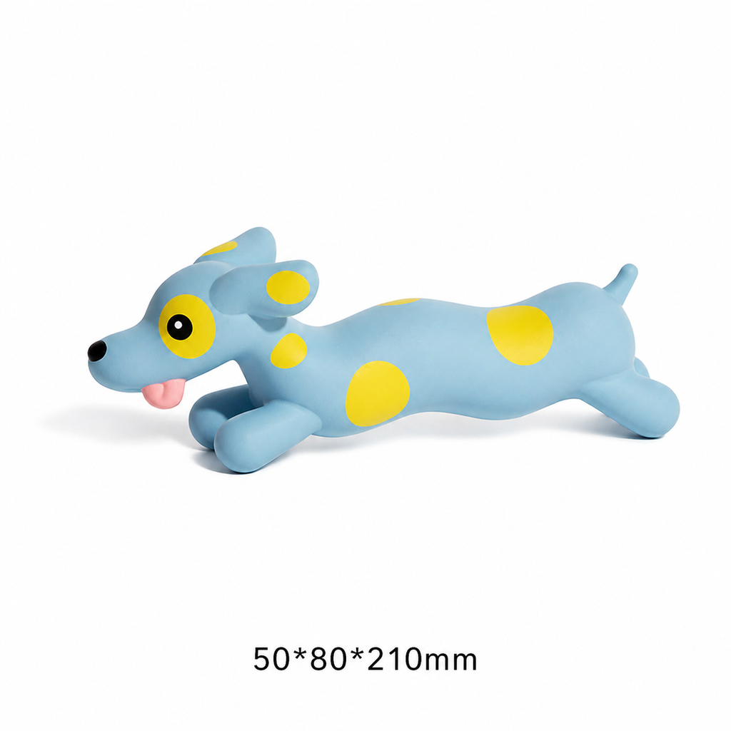 Durable Dog Chew Toy Latex Squeaky Puppy Toy