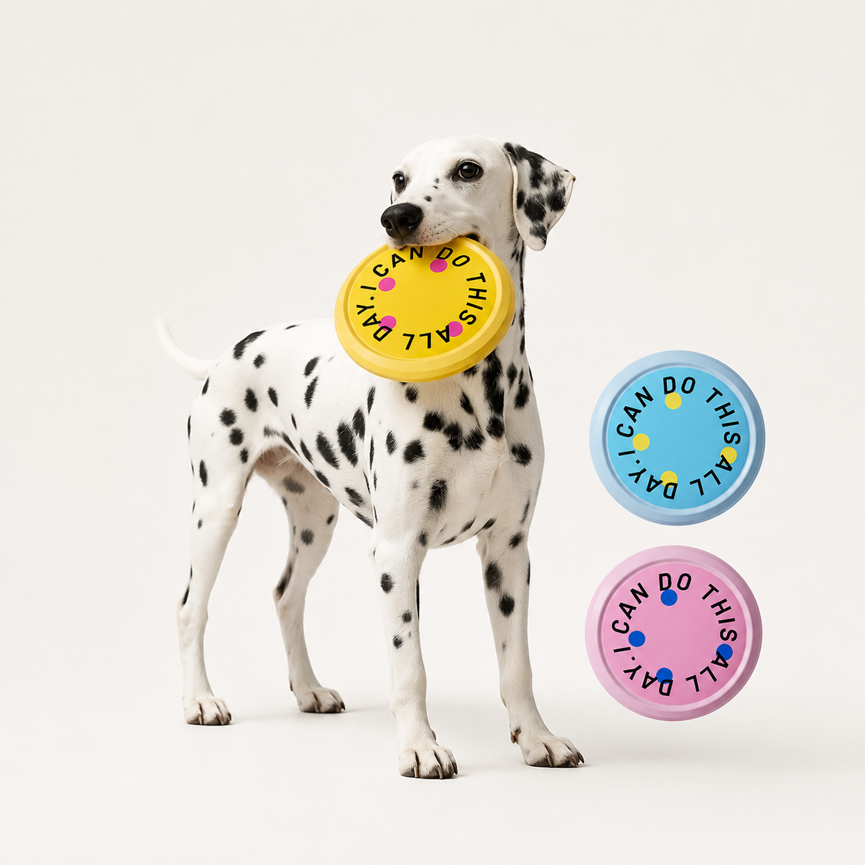 Durable Dog Flying Disc | Interactive Outdoor Training Frisbee