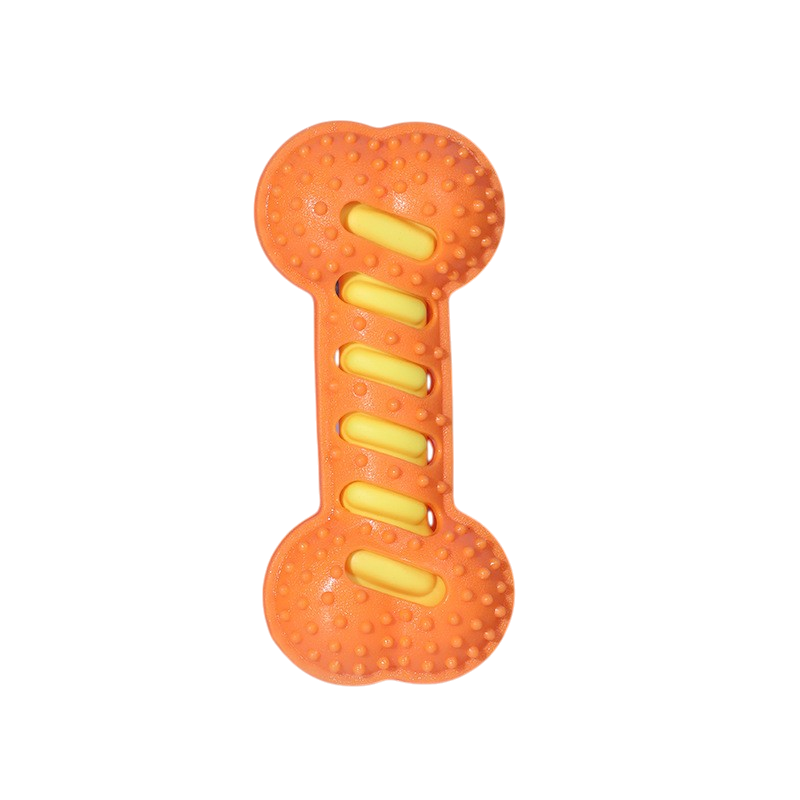 Durable Squeaky Bone Dog Toy – Chew & Dental Care
