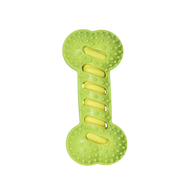 Durable Squeaky Bone Dog Toy – Chew & Dental Care