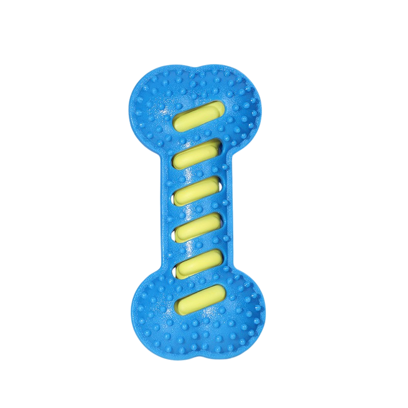 Durable Squeaky Bone Dog Toy – Chew & Dental Care