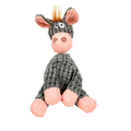 Durable Plush Rope Squeaky Interactive Dog & Cat Toy