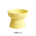 Elevated Ceramic Pet Bowl | Ergonomic Slanted