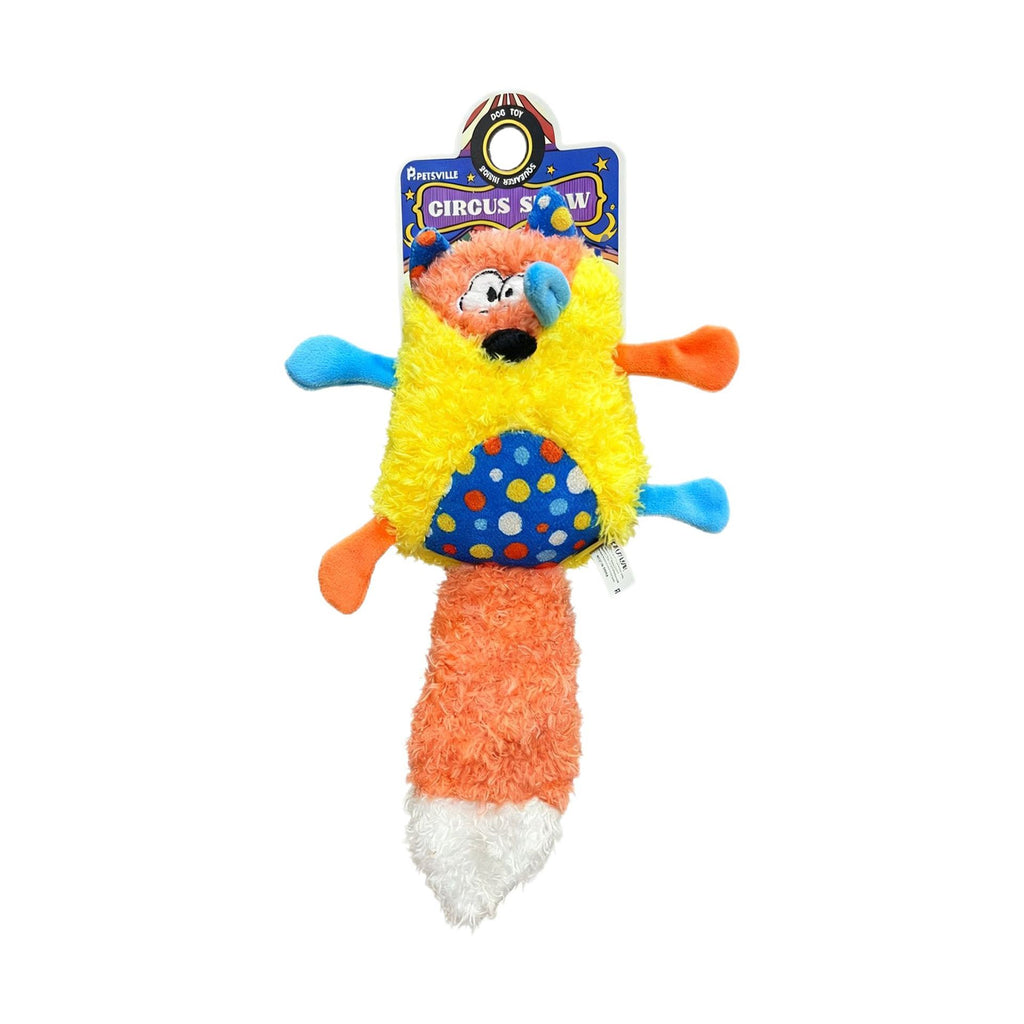 Funny Squeaky Plush Dog Toy, Crinkle Chew Toy for Puppies