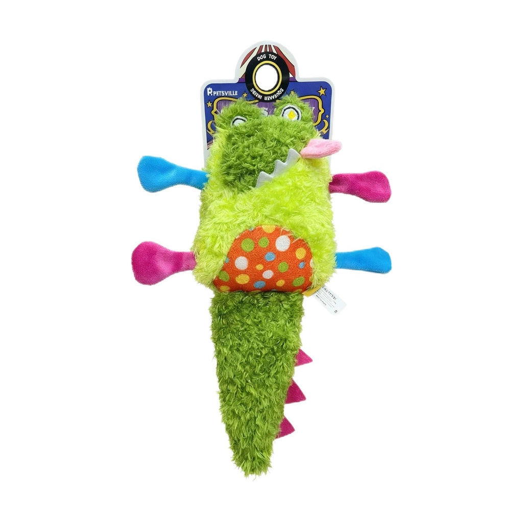 Funny Squeaky Plush Dog Toy, Crinkle Chew Toy for Puppies