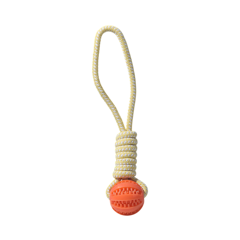 Interactive Rope Treat Dispensing Chew Toy for Dogs