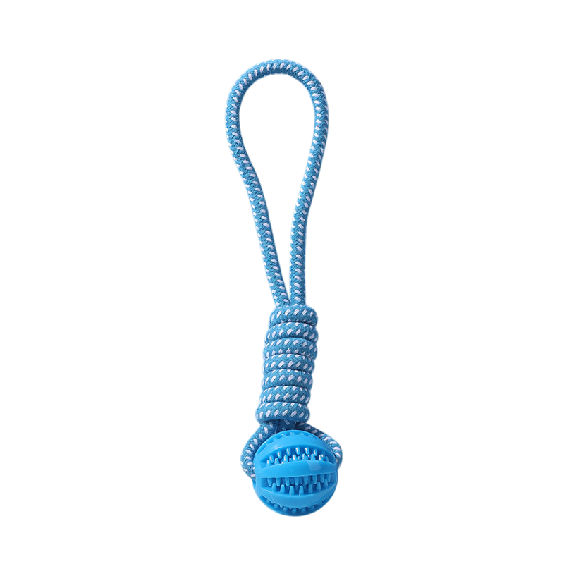 Interactive Rope Treat Dispensing Chew Toy for Dogs