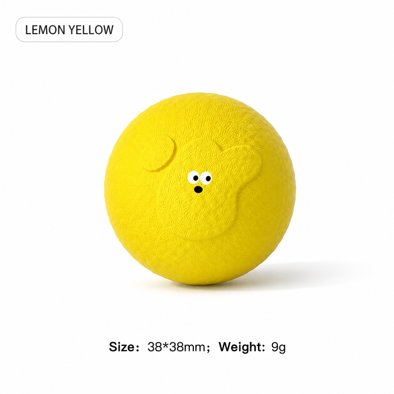 Mini Dog Ball Toy High Bounce Chew Ball for Small Dogs