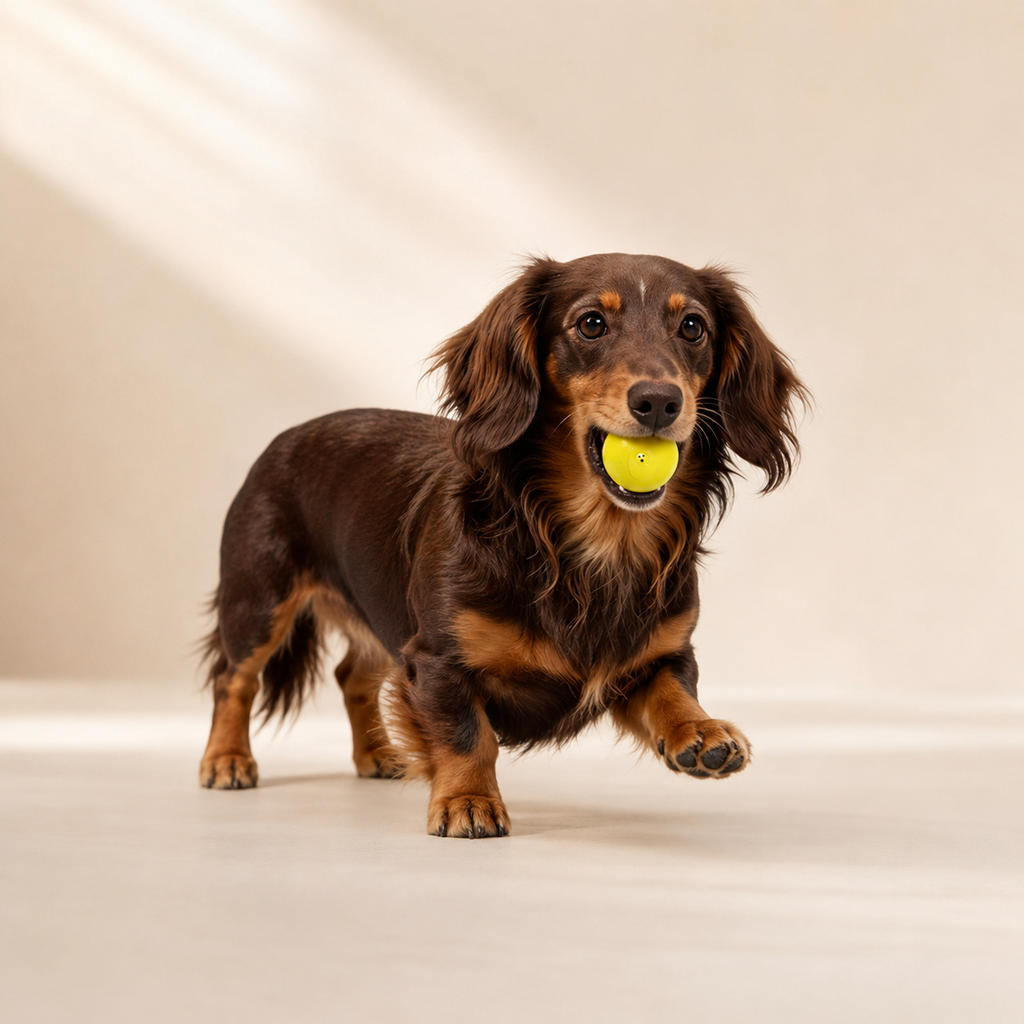 Mini Dog Ball Toy High Bounce Chew Ball for Small Dogs