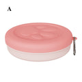 Portable Pet Food Container & Travel Dog Bowl Snack Box