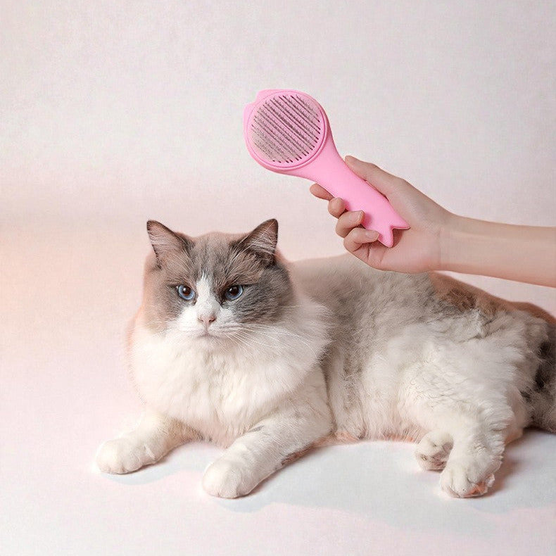 Slicker Brush for Cats & Dogs | Detangling Grooming Tool
