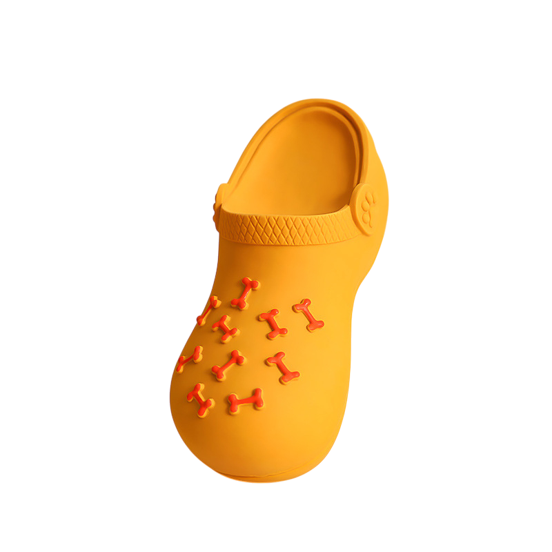 Squeaky Latex Slipper Chew Toy for Puppies & Dogs