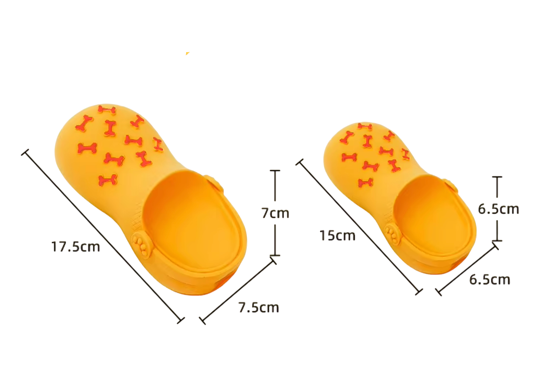 Squeaky Latex Slipper Chew Toy for Puppies & Dogs