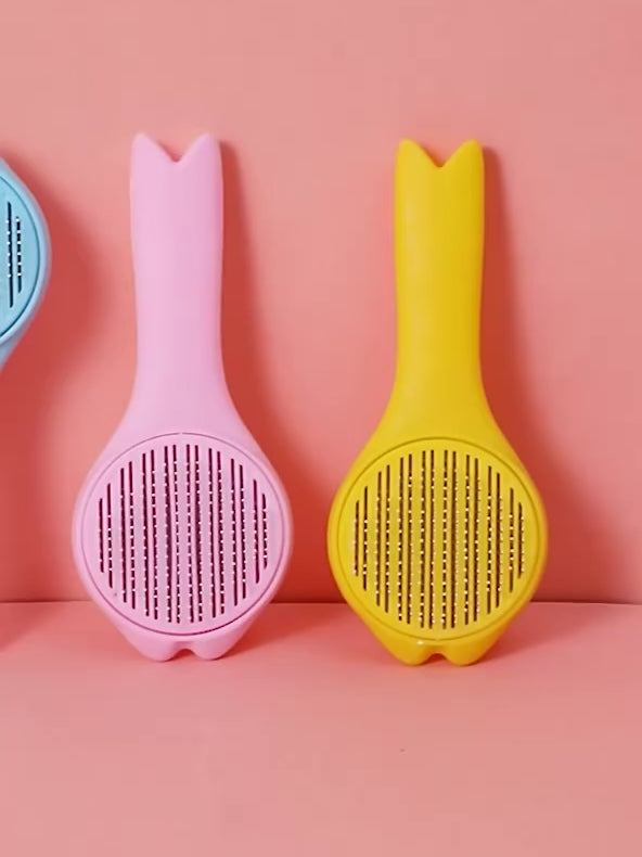 Slicker Brush for Cats & Dogs | Detangling Grooming Tool
